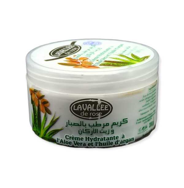 Moisturizing cream with aloe vera and argan oil – By Moroccan