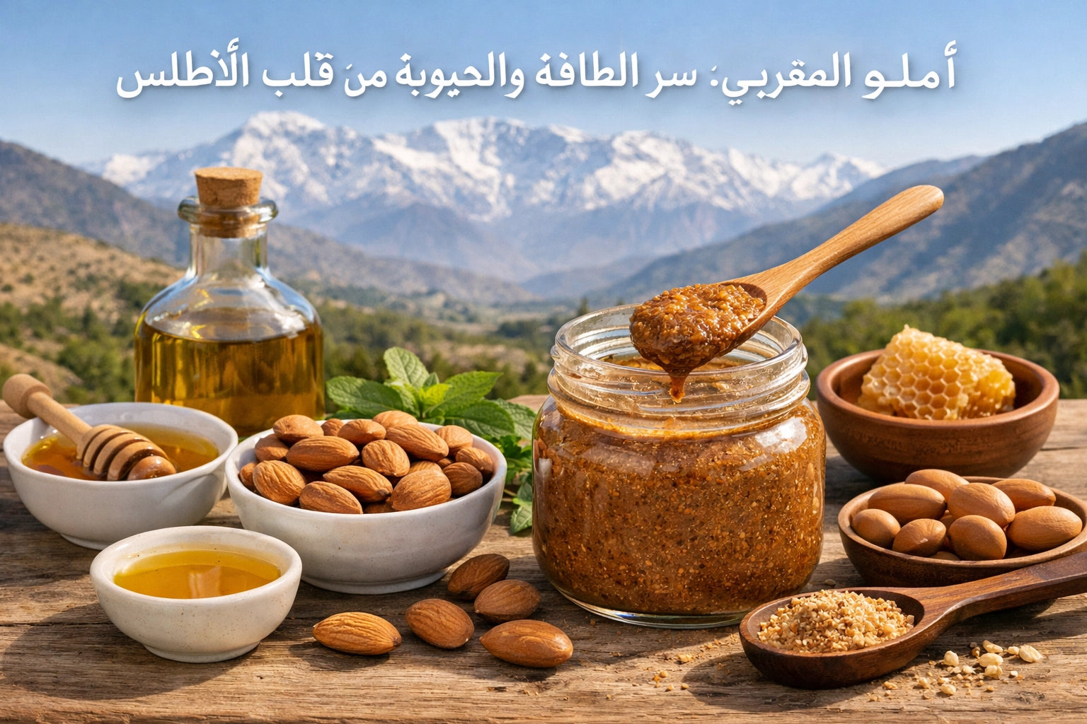 أملو المغربي: سر الطاقة والحيوية من قلب الأطلس – By Moroccan