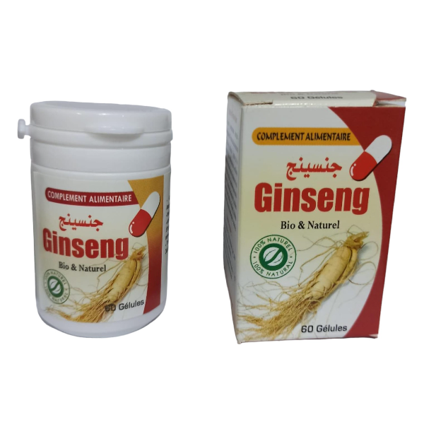 Le Ginseng améliore le désir sexuel et améliore l'érection 60 capsules