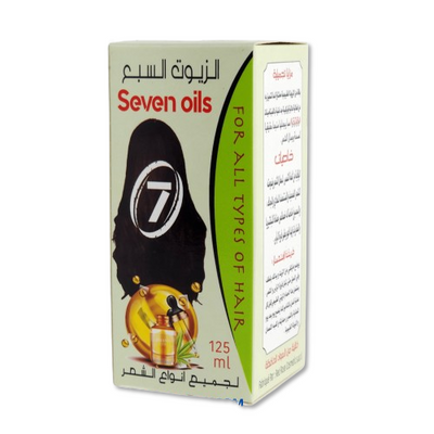 الزيوت السبع لمعان الشعر ونعومته