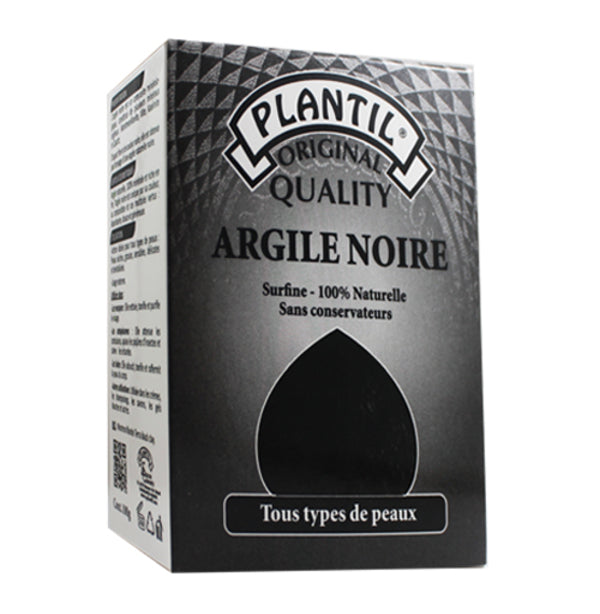 Excellent pure black clay, 100% natural, without preservatives