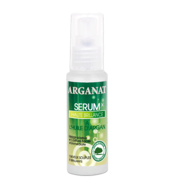 Hair polishing serum with argan oil