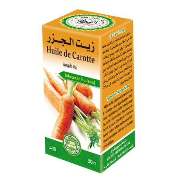 Huile de carotte 30 ml - Huile de Carrotte