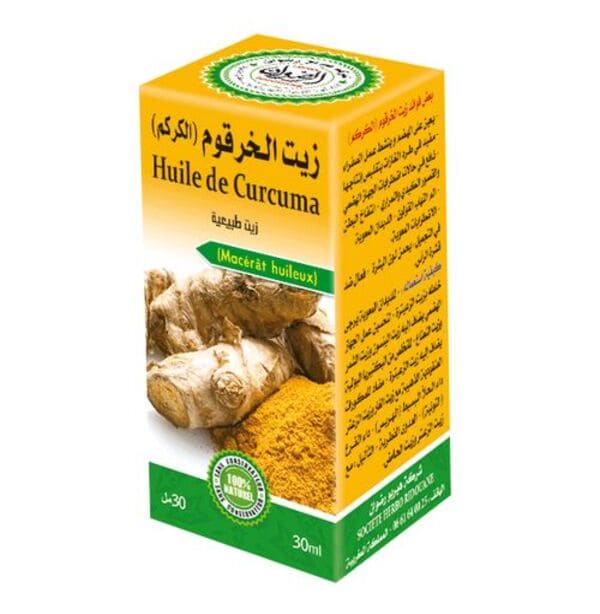 Khargum oil - turmeric - 30 ml - Huile de Curcuma