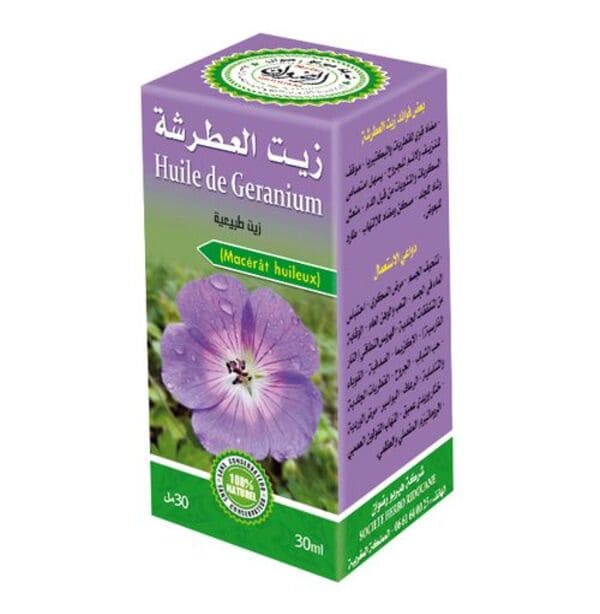 Perfume oil 30 ml - Huile de Geranium