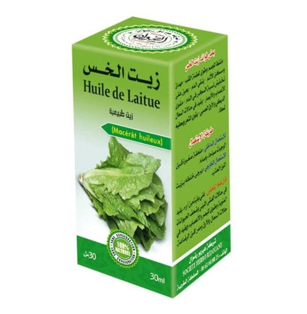 Lettuce oil 30 ml - Huile de Laitue 