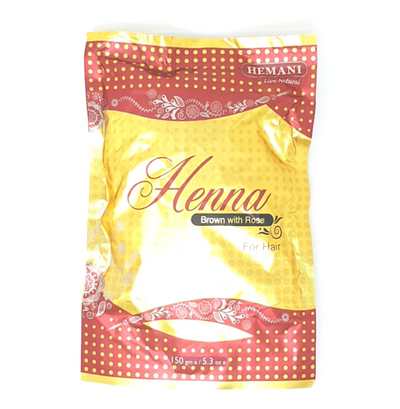 Henné marron aux roses - 150 g