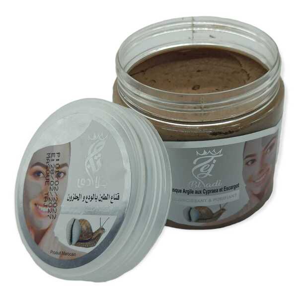 Clay mask with gentle and snail
