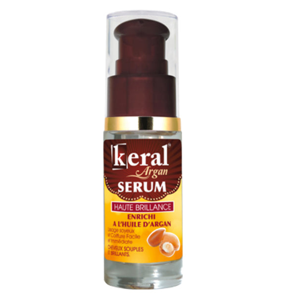 Hair polishing serum with argan oil
