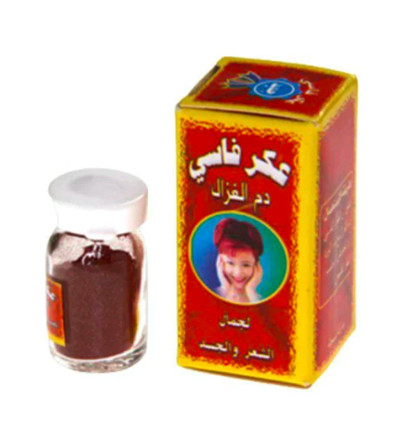 Akkar Al Fassi with saffron