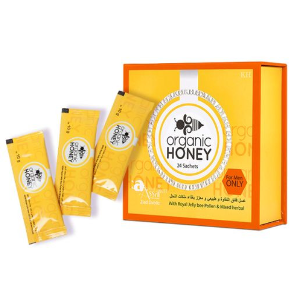 Organic honey, a natural tonic and tonic - for men - Organic Honey