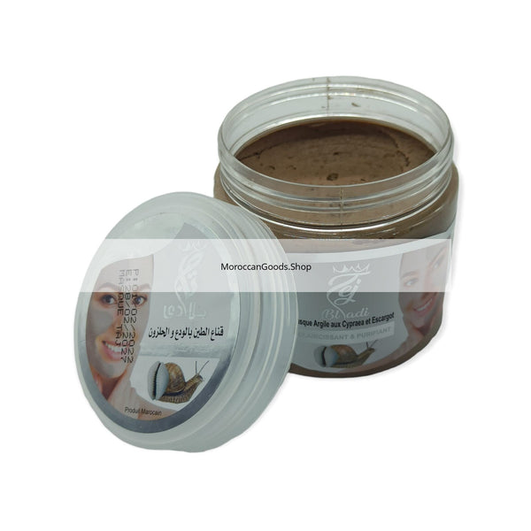 Clay mask with gentle and snail