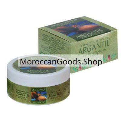 Crema nutritiva para la piel con aceite de argán 